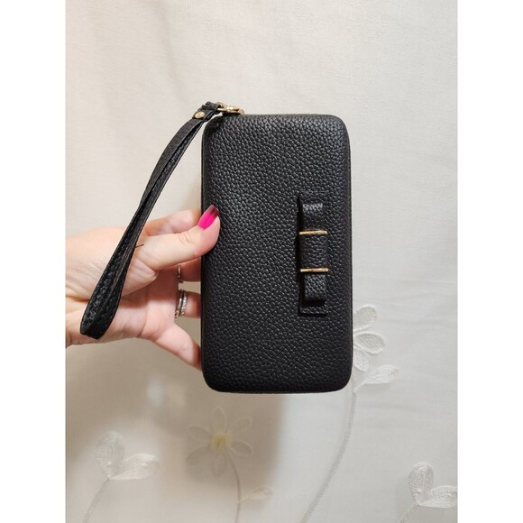 Cell Phone 3 Pc Lot Pink Black Protector Carrying Case Straps Wallet Durable - Picture 9 of 15